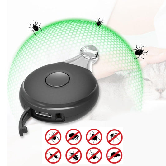 Ultrasonic Flea Tick Pest Repellent Device - Quiet, Human & Pet Friendly