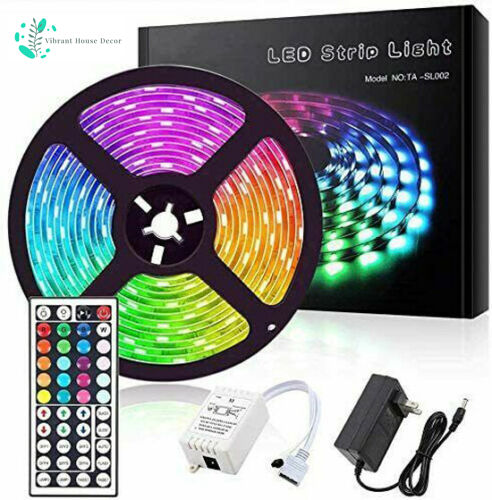 16.4ft Led Strip Lights RGB 5050 Tape-Color-Changing